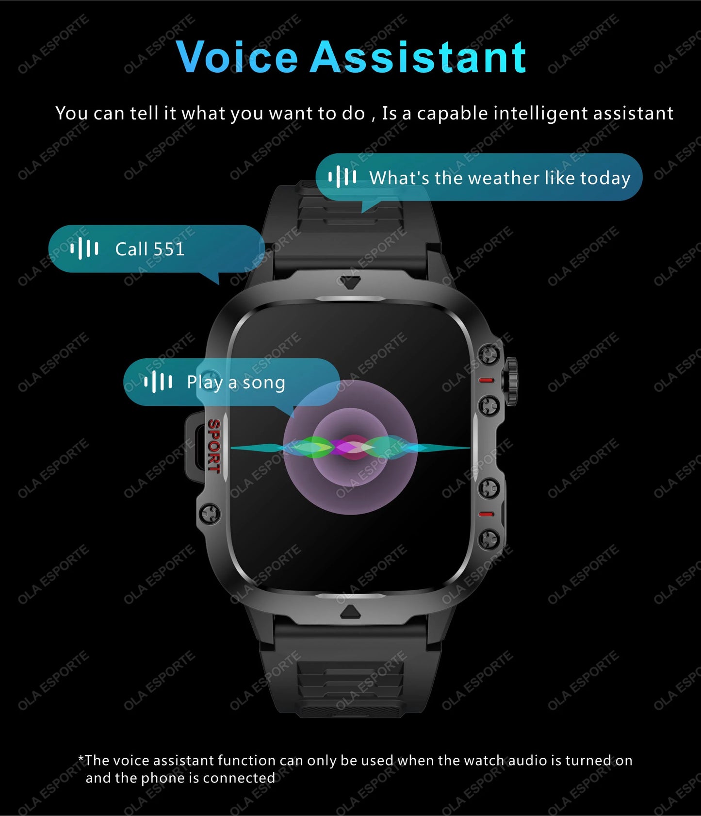 2025 New For Xiaomi Military Smart Watch