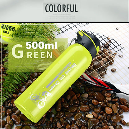 Bicycle Water Bottle Vacuum Stainless Steel Cycling Water Bottle Modern Double Walled Simple Thermo Mug Insulated Water Bottle - Roller