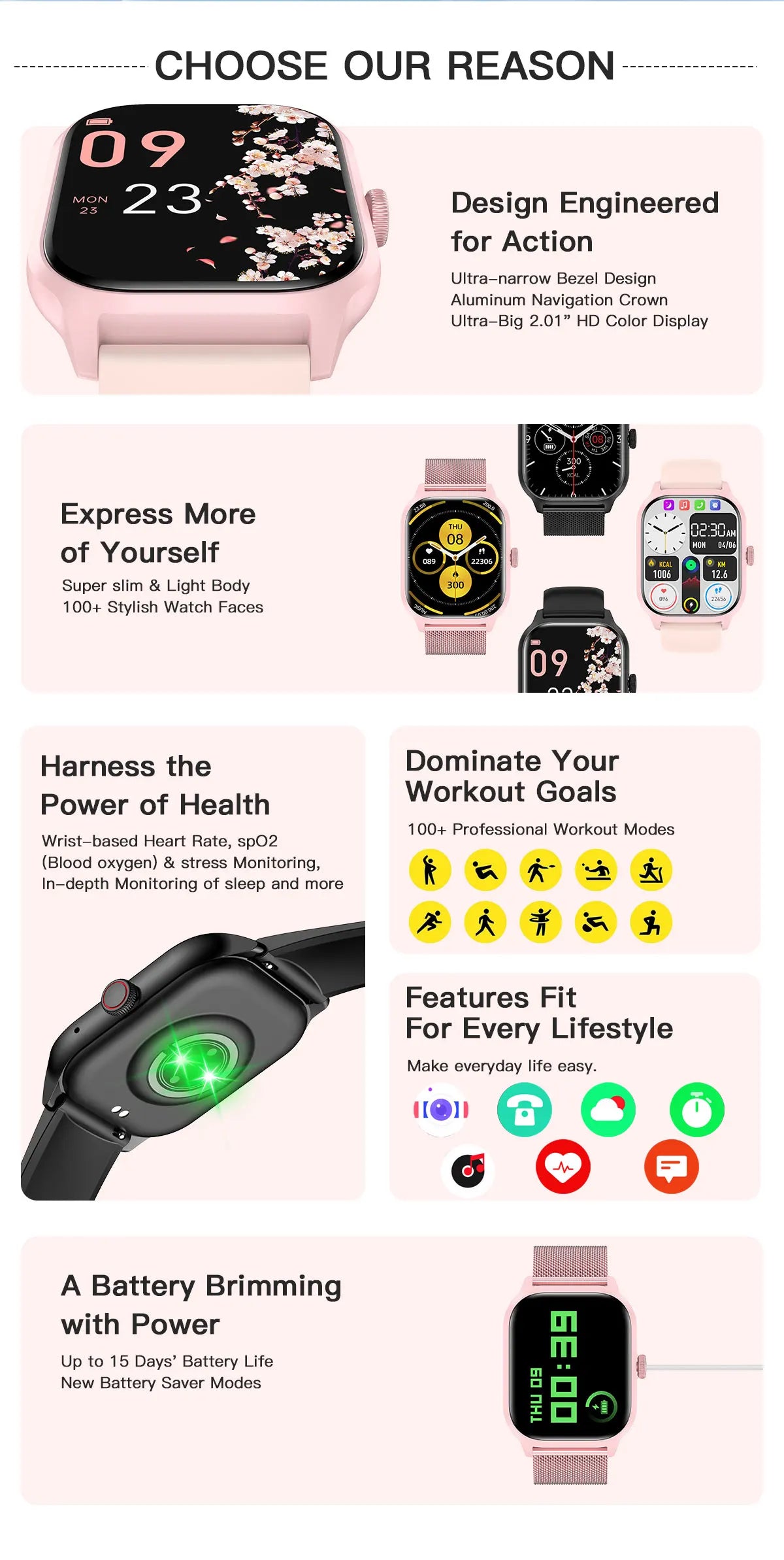 LEMFO LT10 Smart Watch 2025