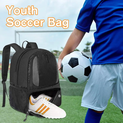 Cross border new backpack football bag waterproof sports equipment bag outdoor basketball volleyball bag convenient and lightwei - Roller
