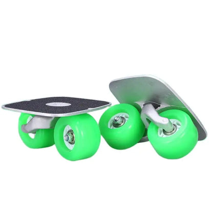 Split Drift Board PU Wheel Alloy Board Kids Adult Skateboard - Roller