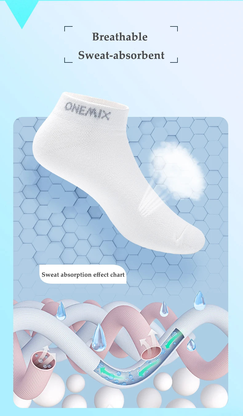 ONEMIX new Men women Sports Socks Comfortable Soft Indoor Casual Training Cotton thick Socks For Running Socks