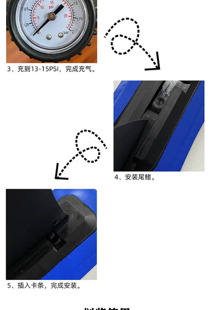 SUP Surfboard Standing Inflatable Paddle Board Adult Brushed Mesh Material Pulp Board Water Surfboard - Roller