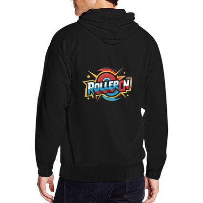 Men's  Full Zip Hoodie - Roller