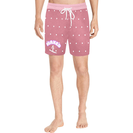 WAXED Men's Mid-Length Swim Shorts - Roller